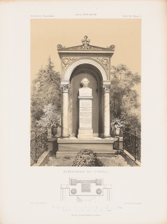 August-Stüler-Arbeitskreis, Grabmal