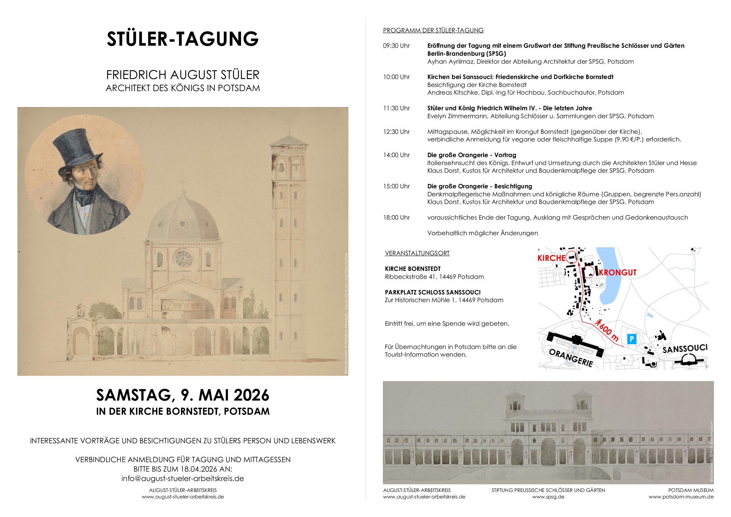 August-Stüler-Arbeitskreis, Tagung 2026